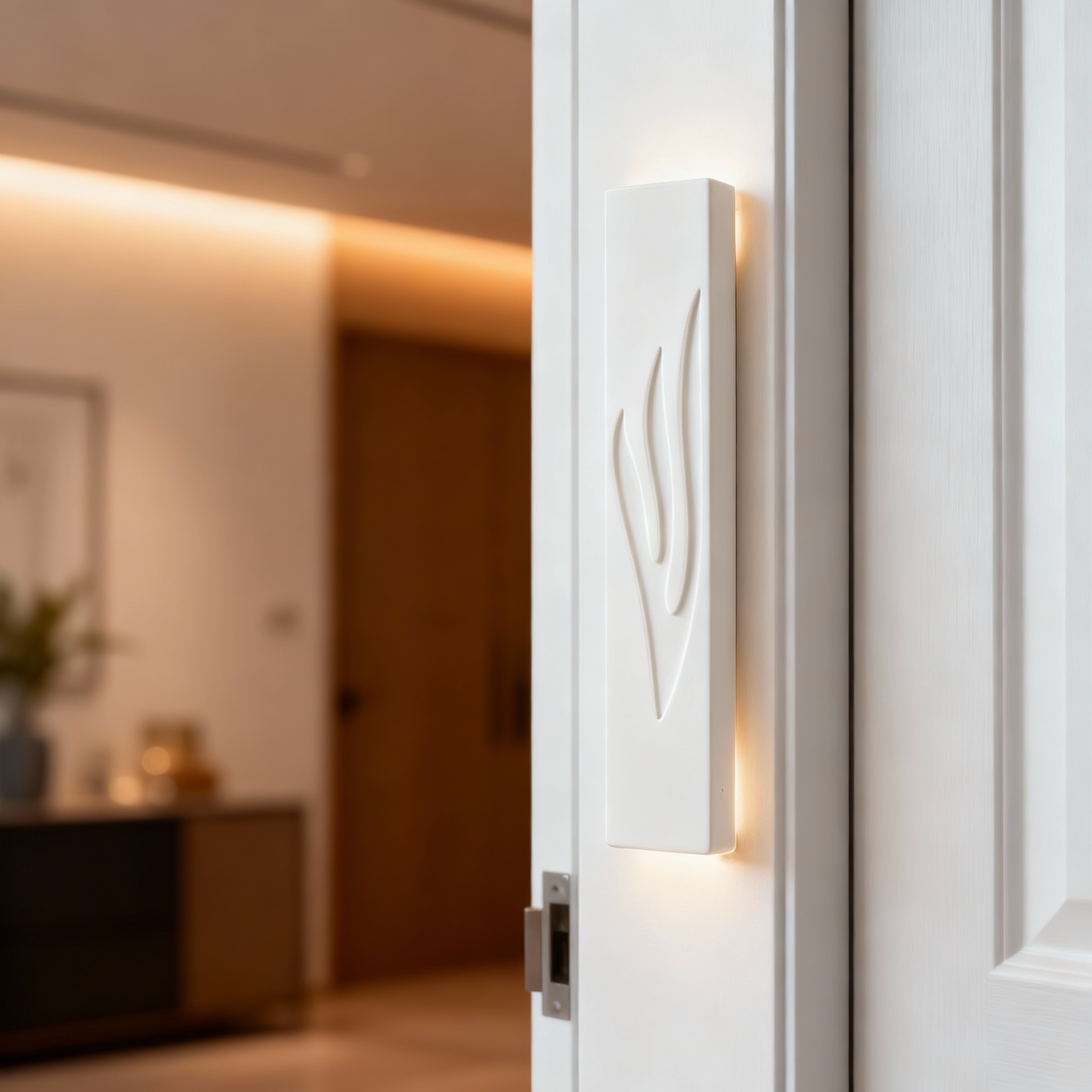 בית מזוזה גוון בטון יוקרתי 15 ס"מ